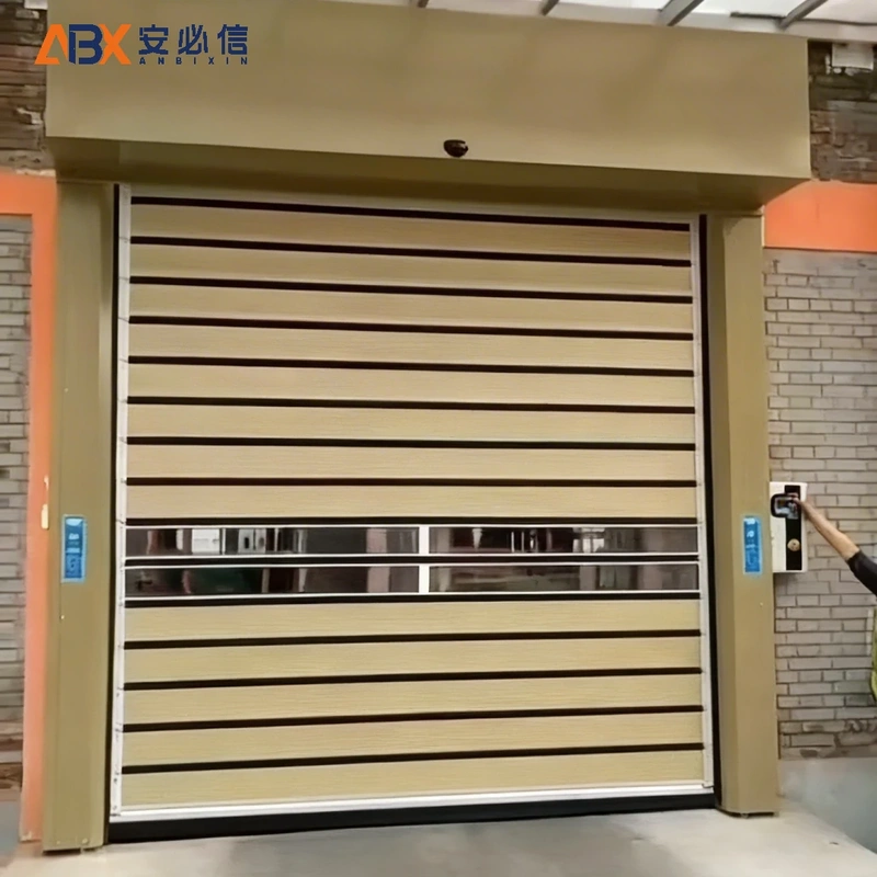 山南金属快速门